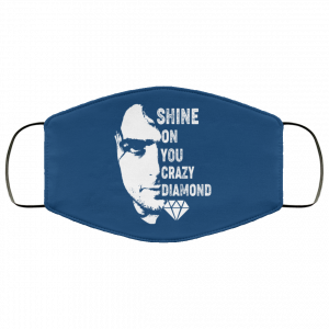 Shine On You Crazy Diamond – Syd Barrett Face Mask 33