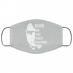 Shine On You Crazy Diamond – Syd Barrett Face Mask 34