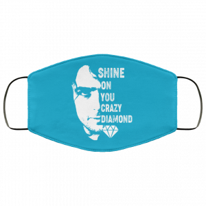 Shine On You Crazy Diamond – Syd Barrett Face Mask 37