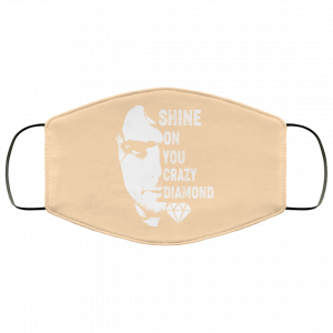 Shine On You Crazy Diamond – Syd Barrett Face Mask 38