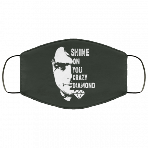 Shine On You Crazy Diamond – Syd Barrett Face Mask 40