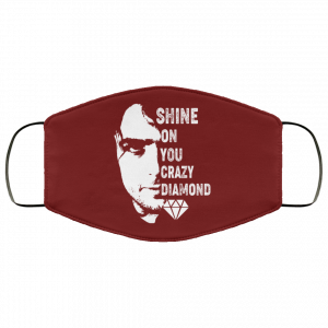 Shine On You Crazy Diamond – Syd Barrett Face Mask 44