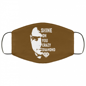 Shine On You Crazy Diamond – Syd Barrett Face Mask 45