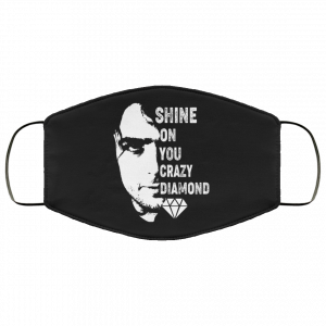 Shine On You Crazy Diamond – Syd Barrett Face Mask 49