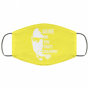 Shine On You Crazy Diamond – Syd Barrett Face Mask 50