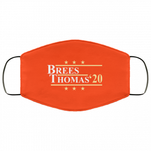 Vote Brees Thomas 2020 President Face Mask 41