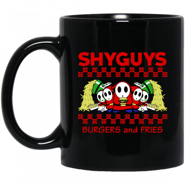 Shyguys Burgers And Fries Mug 3