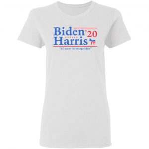 Joe Biden Kamala Harris 2020 It's Us Or The Orange idiot Shirt, Hoodie, Tank 18
