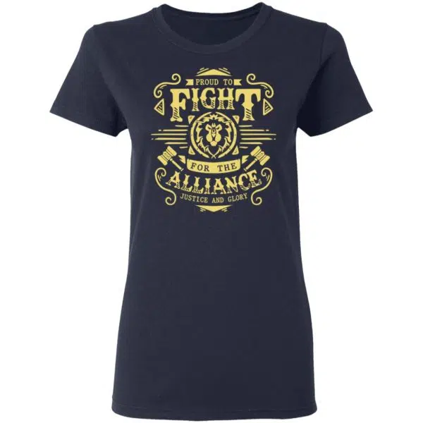 Proud To Fight For The Alliance Justice And Glory World Of Warcraft Shirt, Hoodie, Tank 9