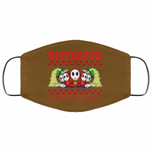 Shyguys Burgers And Fries Face Mask 30