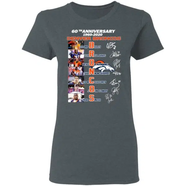 60th Anniversary Denver Broncos 1960 2020 Shirt, Hoodie, Tank 8