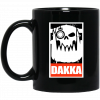 Orks Dakka Tabletop Wargaming And Miniatures Addict Mug 1