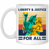 Liberty & Justice For All Vintage Mug 2