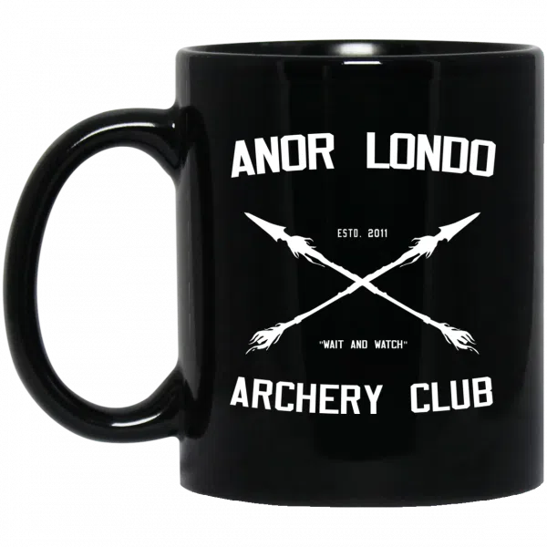 Anor Londo Archery Club Est 2011 Mug 3