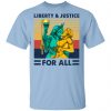 Liberty & Justice For All Vintage Shirt, Hoodie, Tank 2