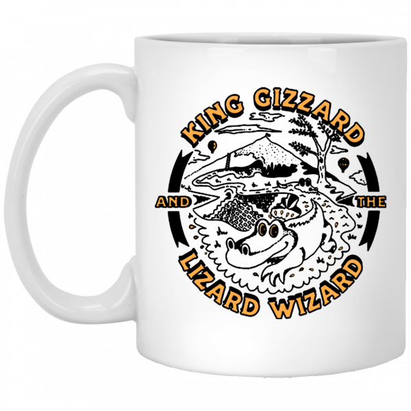 King Gizzard And The Lizard Wizard Gators Vintage Mug 3
