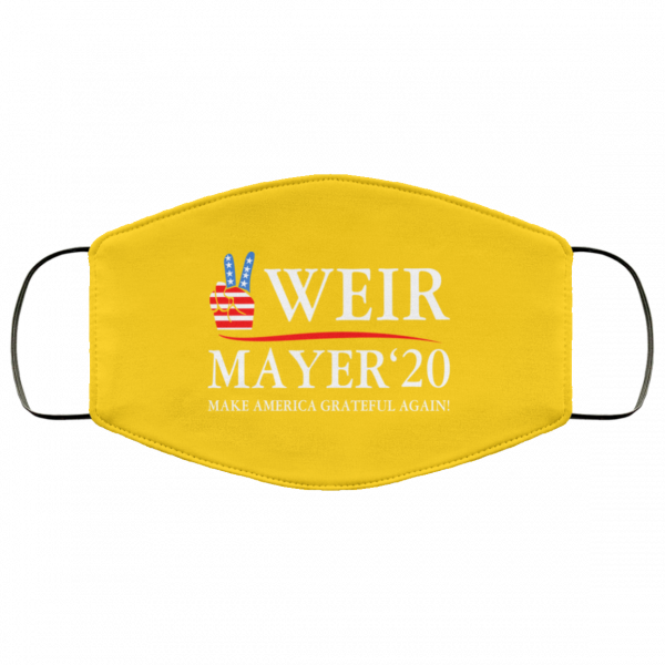 Weir Mayer 2020 Make America Grateful Again Face Mask Face Mask 4