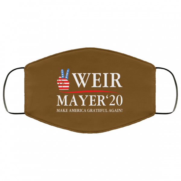 Weir Mayer 2020 Make America Grateful Again Face Mask Face Mask 6