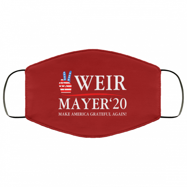 Weir Mayer 2020 Make America Grateful Again Face Mask Face Mask 7