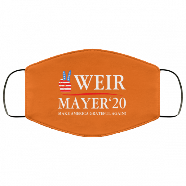 Weir Mayer 2020 Make America Grateful Again Face Mask Face Mask 8