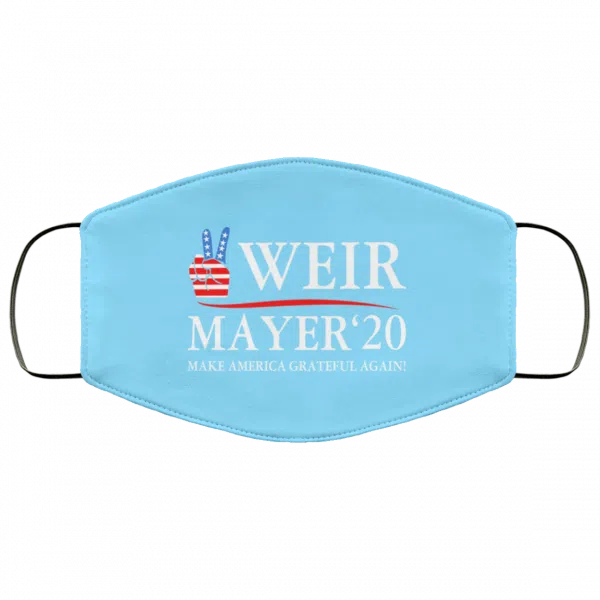 Weir Mayer 2020 Make America Grateful Again Face Mask 9