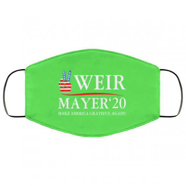 Weir Mayer 2020 Make America Grateful Again Face Mask Face Mask 13