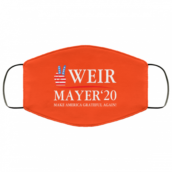 Weir Mayer 2020 Make America Grateful Again Face Mask Face Mask 17