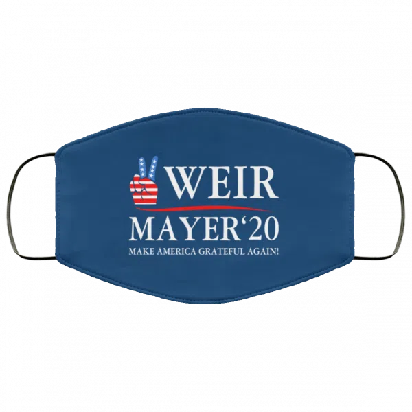 Weir Mayer 2020 Make America Grateful Again Face Mask 21