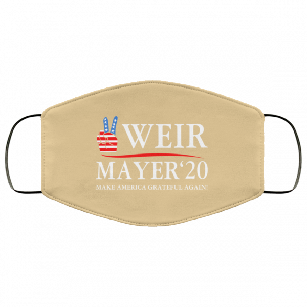 Weir Mayer 2020 Make America Grateful Again Face Mask Face Mask 23