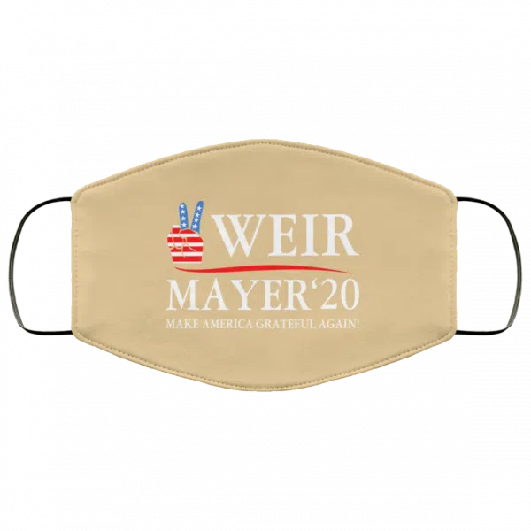 Weir Mayer 2020 Make America Grateful Again Face Mask 23