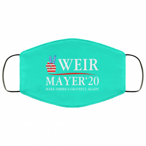 Weir Mayer 2020 Make America Grateful Again Face Mask 48