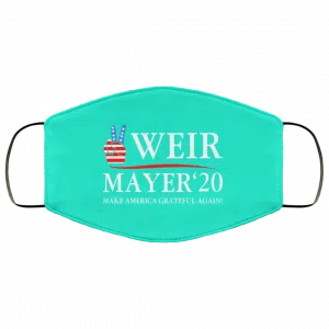 Weir Mayer 2020 Make America Grateful Again Face Mask 48