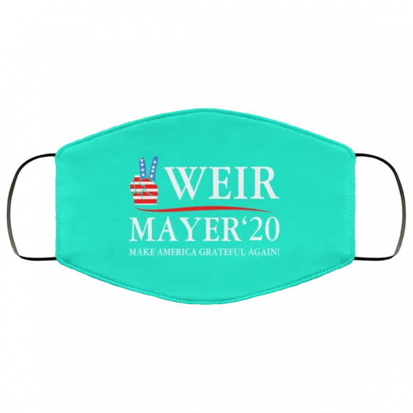Weir Mayer 2020 Make America Grateful Again Face Mask 24