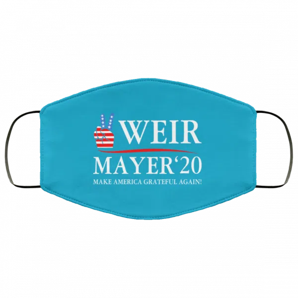 Weir Mayer 2020 Make America Grateful Again Face Mask 25