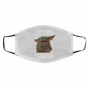 Baby Yoda Naps And Snacks Face Mask Face Mask