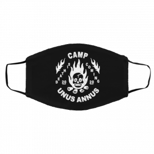 Camp Unus Annus 2020 Death Is Coming Face Mask 17
