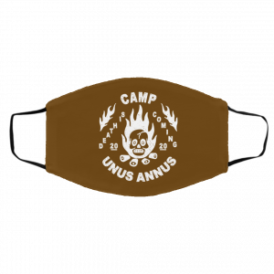 Camp Unus Annus 2020 Death Is Coming Face Mask 18