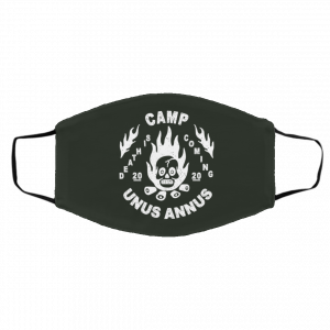 Camp Unus Annus 2020 Death Is Coming Face Mask 19