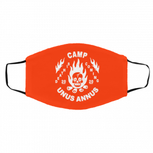 Camp Unus Annus 2020 Death Is Coming Face Mask 22
