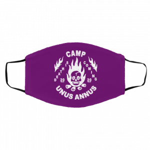 Camp Unus Annus 2020 Death Is Coming Face Mask 24
