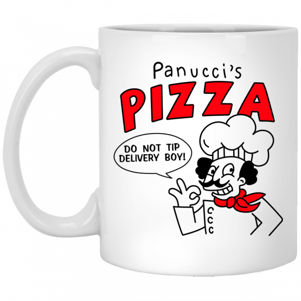 Panucci's Pizza Do Not Tip Delivery Boy Mug 3