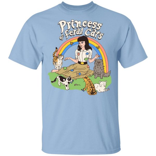 Princess Of Feral Cats Shirt, Hoodie, Tank 3