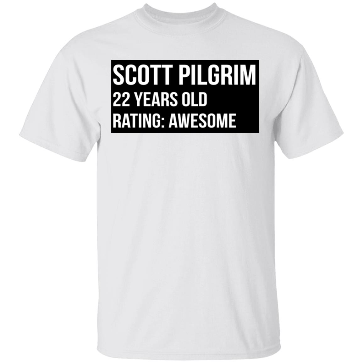 Scott Pilgrim 22 Years Old Rating Awesome Shirt, Hoodie, Tank 4 Scott Pilgrim 22 Years Old Rating Awesome Shirt, Hoodie, Tank 4