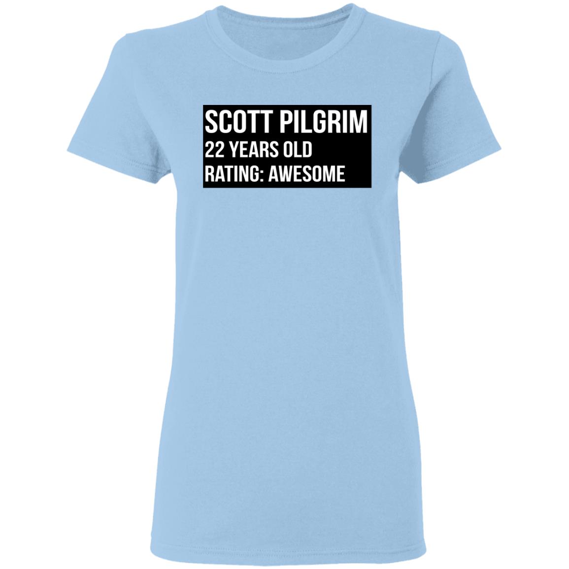 Scott Pilgrim 22 Years Old Rating Awesome Shirt, Hoodie, Tank 6 Scott Pilgrim 22 Years Old Rating Awesome Shirt, Hoodie, Tank 6