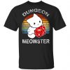 Dungeon Meowster Retro Vintage Funny Cat Shirt, Hoodie, Tank 2