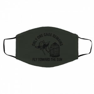 Only One Cage Remains Fly Toward The Sun Face Mask 23