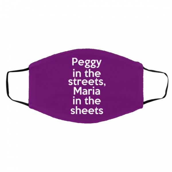Peggy In The Streets Maria In The Sheets Face Mask 3
