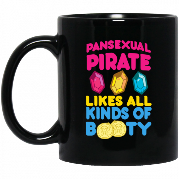 Pansexual Pirate Likes All Kinds Of Booty Mug 3