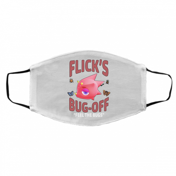 Animal Crossing Flick's Bug-Off Feel The Bugs Face Mask 3