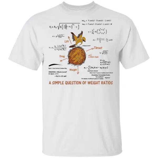 A Simple Question Of Weight Ratios Funny Math Teacher Shirt, Hoodie, Tank 4